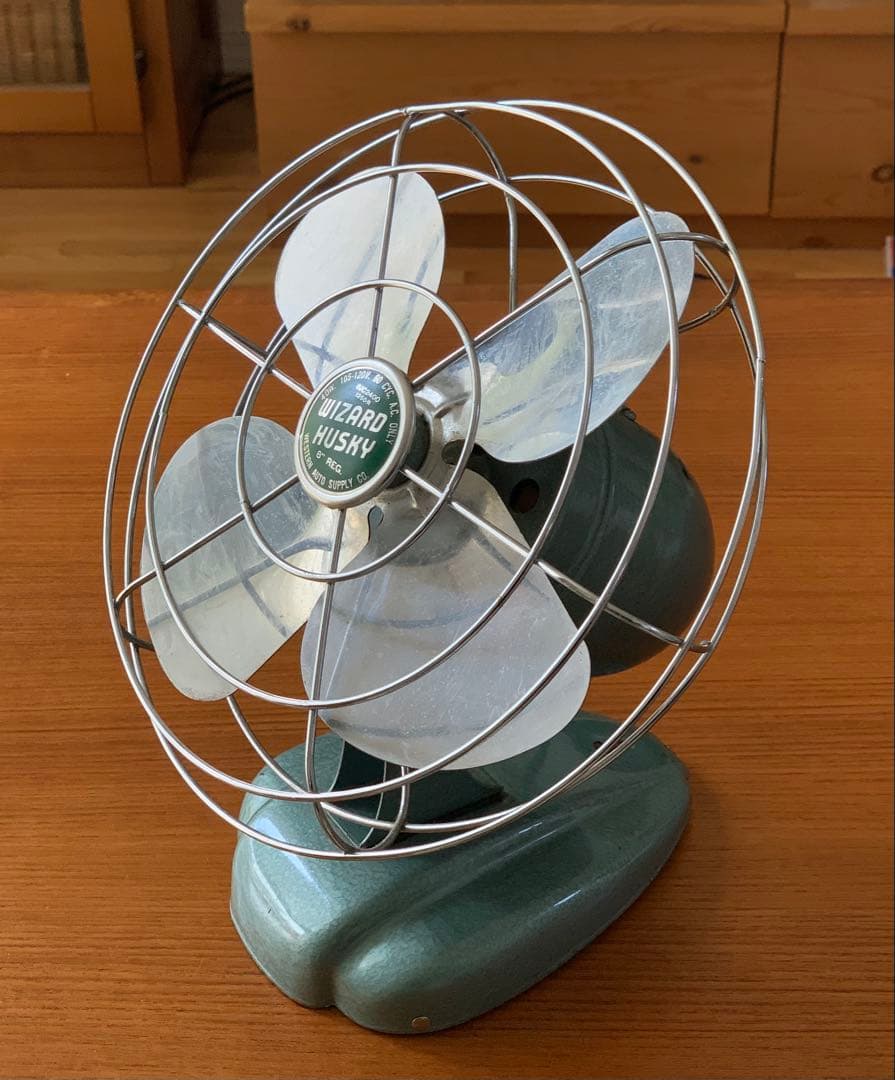 Wizard アメリカ製レトロインテリア扇風機1960s箱付