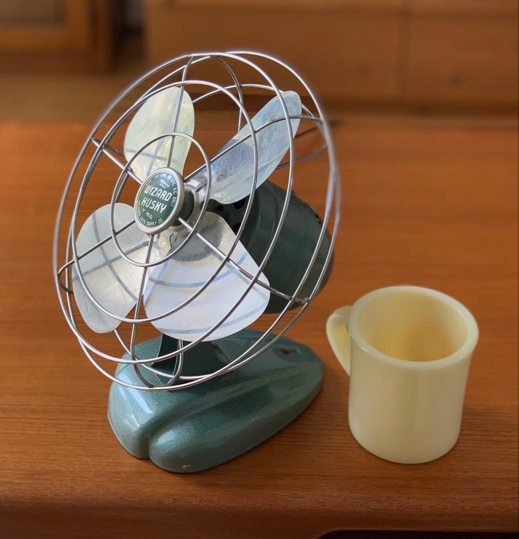 Wizard アメリカ製レトロインテリア扇風機1960s箱付