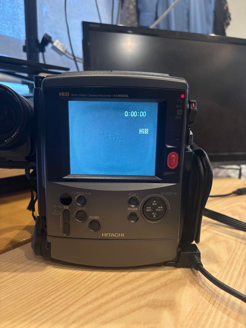 正常動作確認美品◇日立ビデオカメラ Hi8 VM－H100L はなれワザ