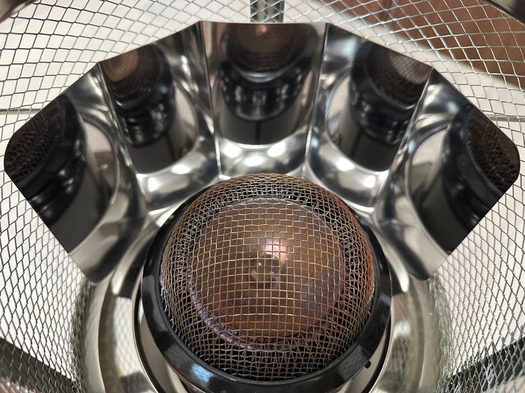 フジカハイペット　石油ストーブ　キャンプ　ホワイト　反射板付