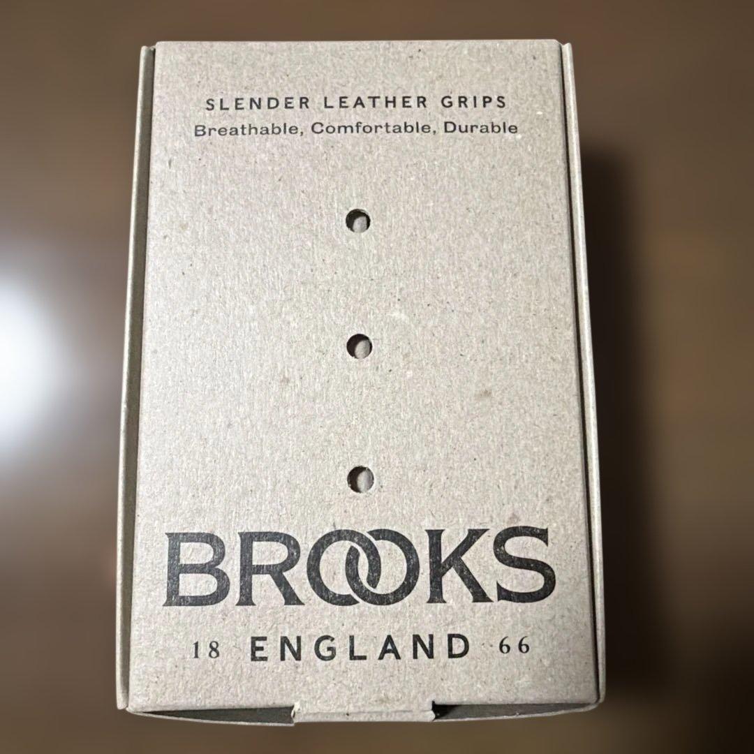BROOKS SLENDER LEATHER GRIPS ハニー