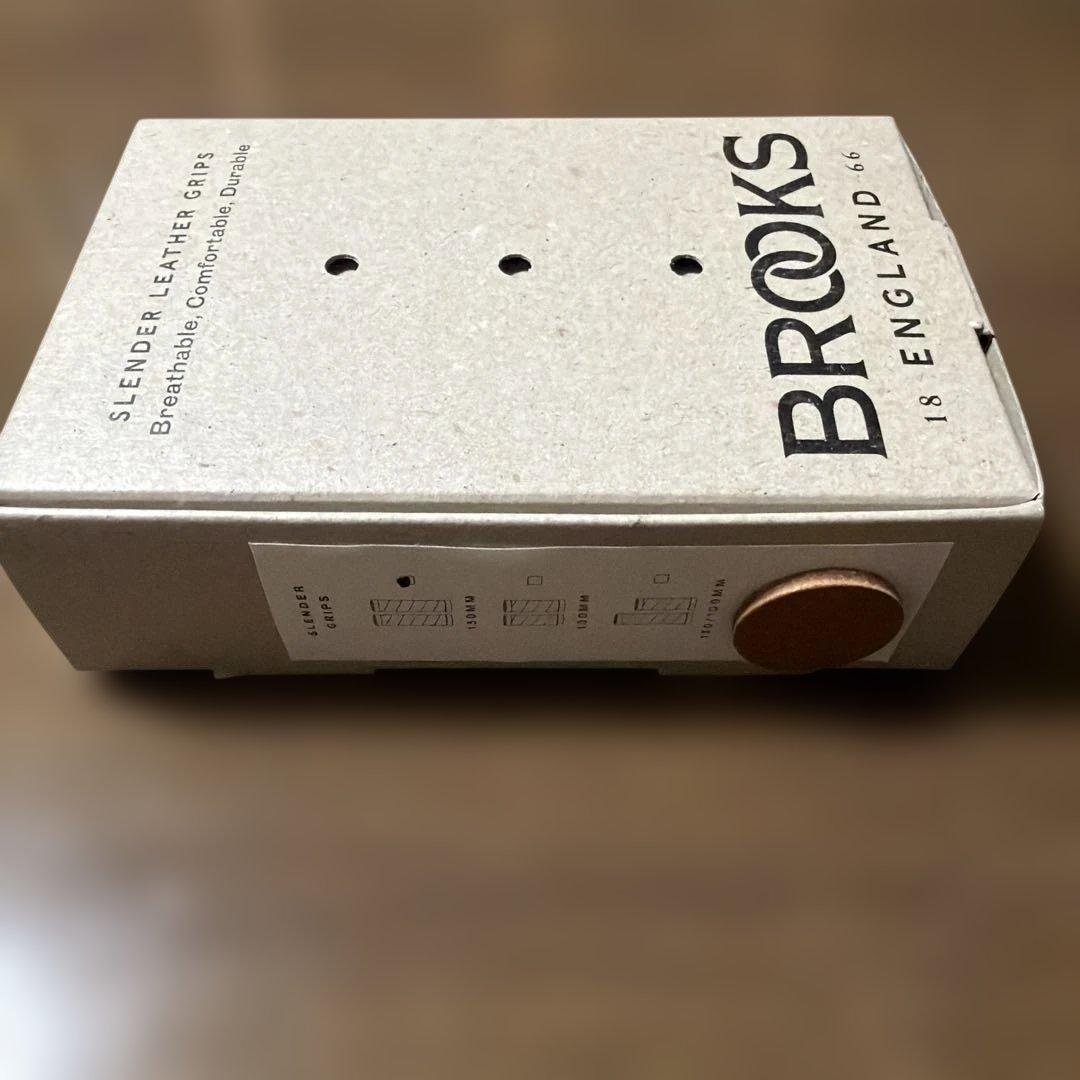 BROOKS SLENDER LEATHER GRIPS ハニー