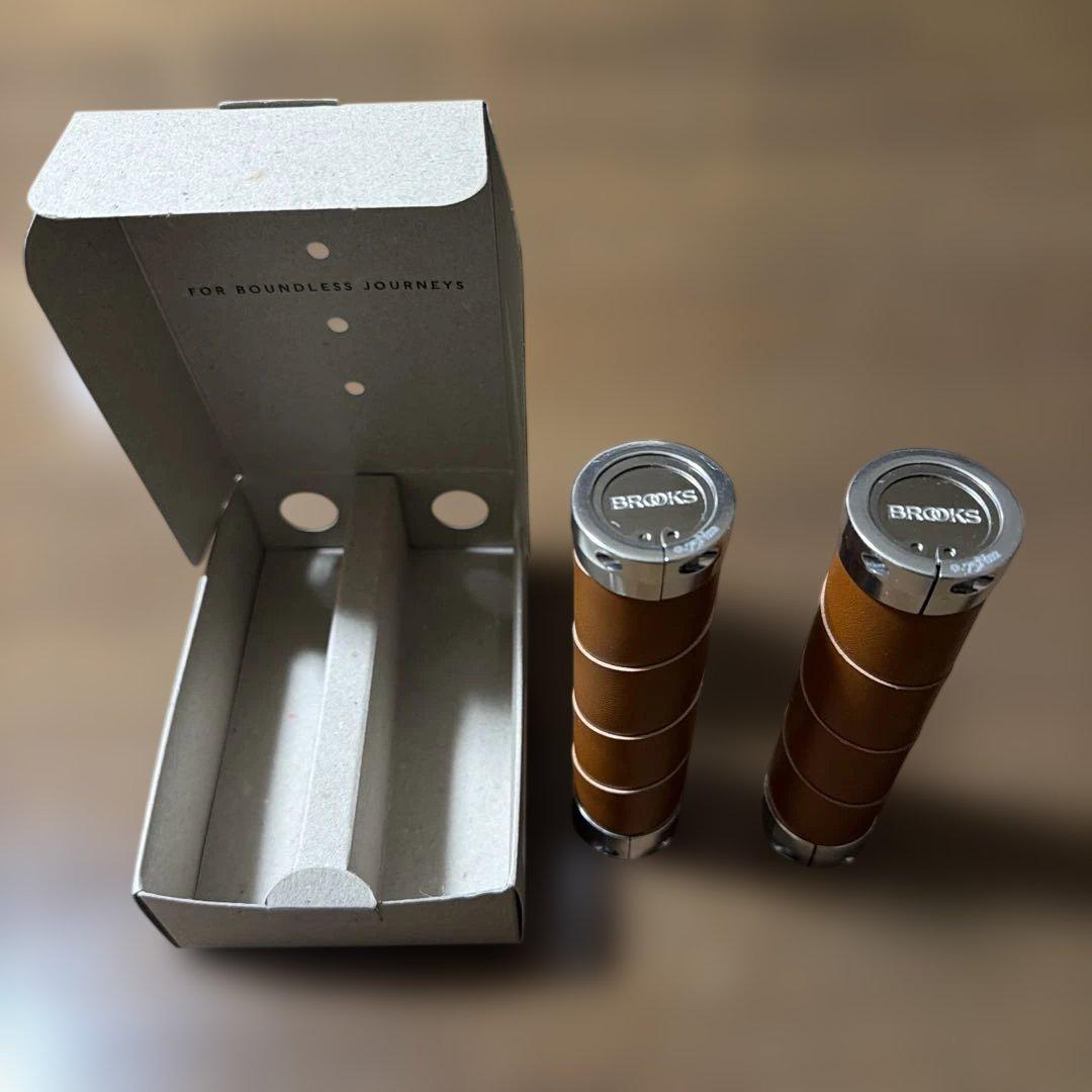 BROOKS SLENDER LEATHER GRIPS ハニー