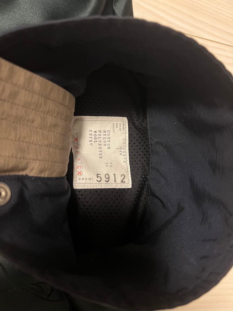 【新品未使用】sacai WOMEN Grosgrain Mix Blouson