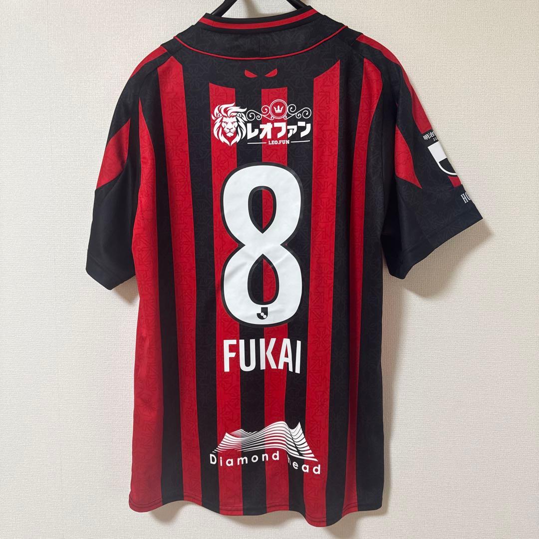 1点限り　北海道コンサドーレ札幌 2023年　ホームユニフォーム 深井一希