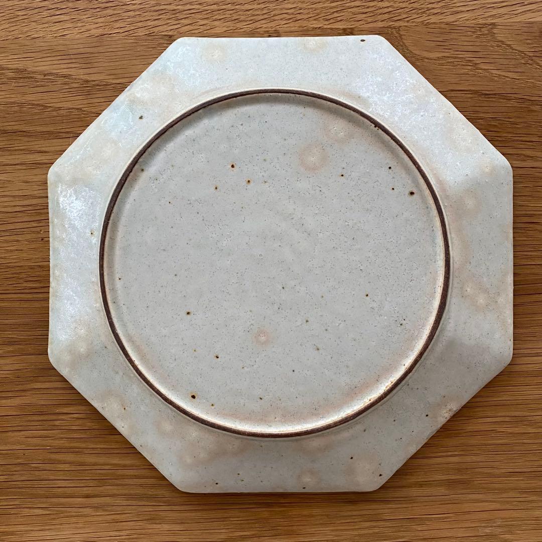 市野吉記　コウホ窯　大皿　八角形