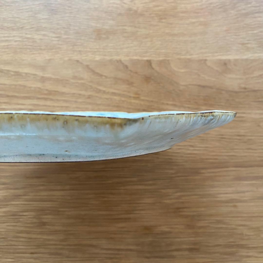 市野吉記　コウホ窯　大皿　八角形