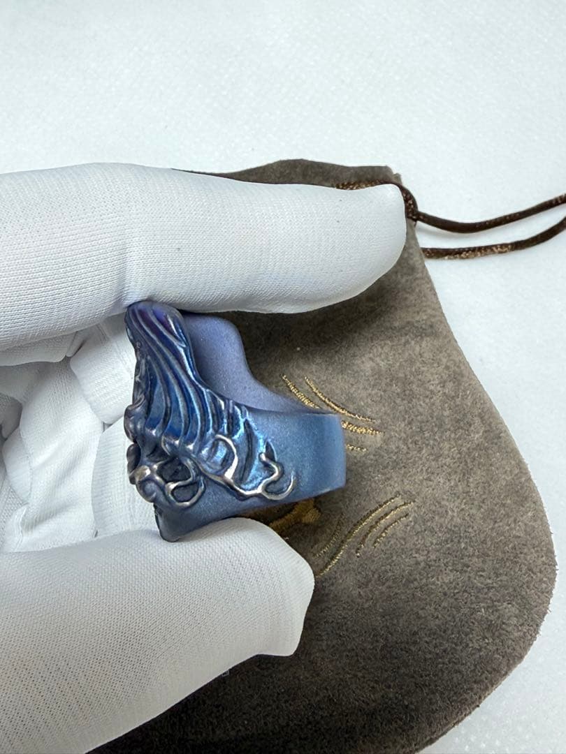 スターリンギア KANAGAWA パンチャー リング チタンブルー 希少