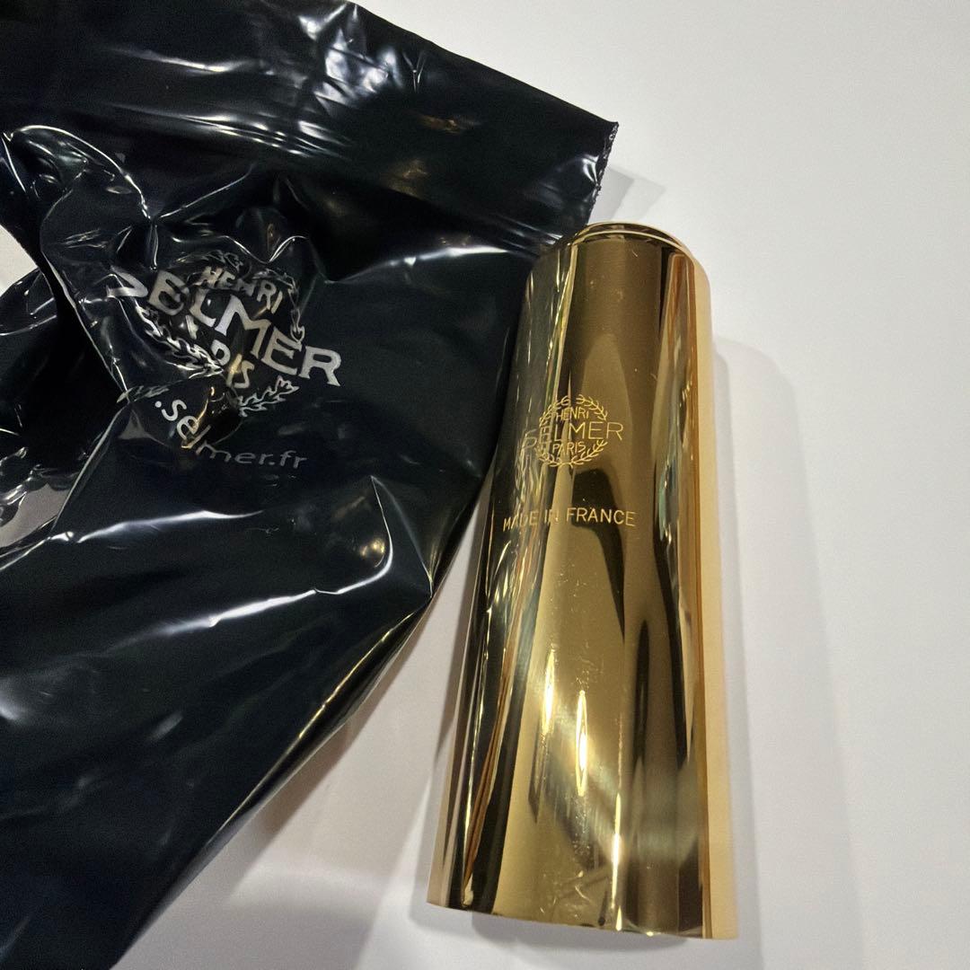 【正規品】セルマー　テナーサックス　マウスピース・リガチャー・キャップ3点セット