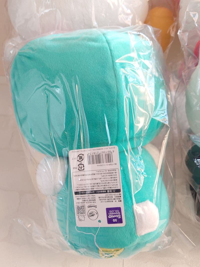 未使用　杏林堂コラボ　キティ　ぬいぐるみ　Ｌサイズ　ご当地　薬剤師　管理栄養士