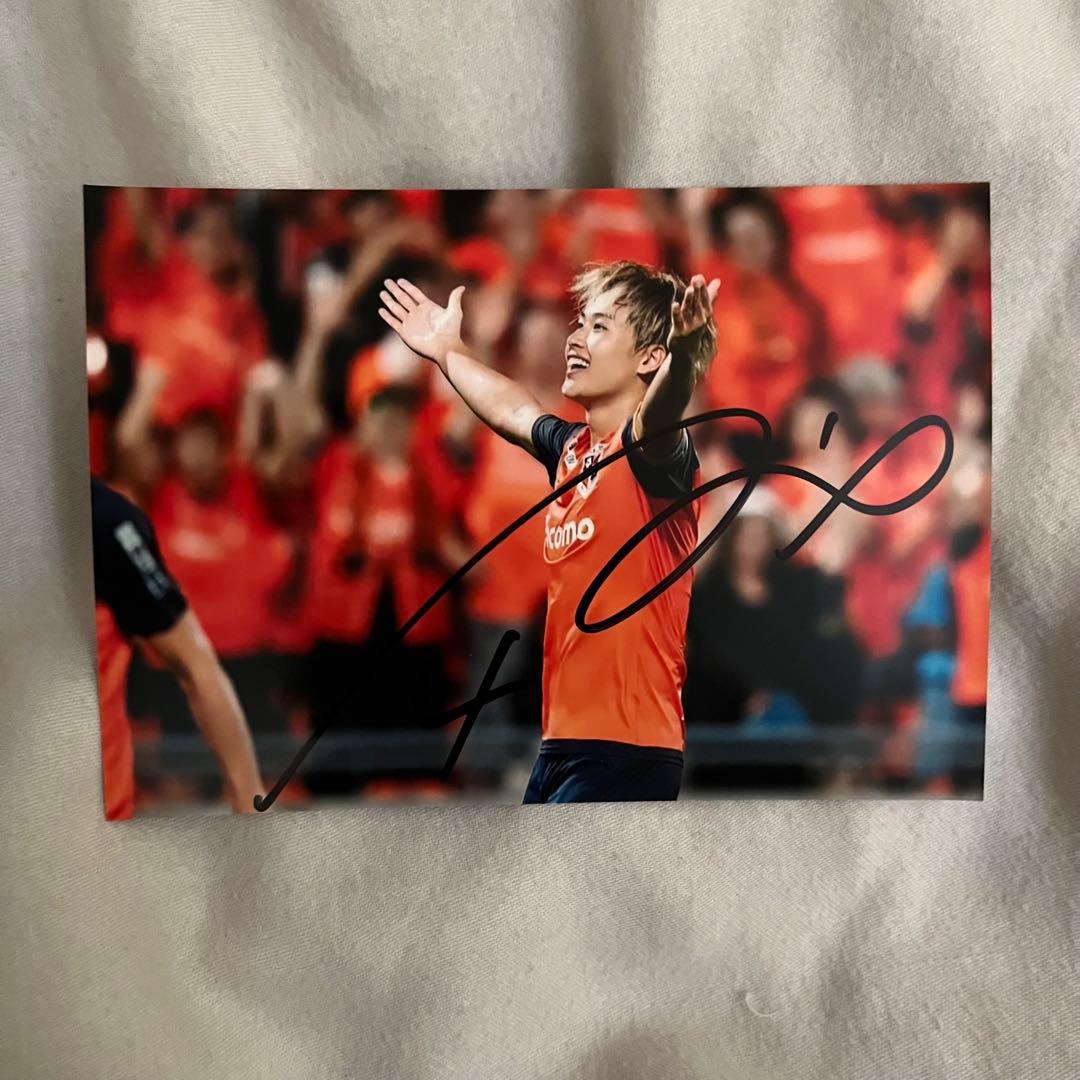 RB 大宮アルディージャ 市原吏音 直筆サイン サッカー日本代表