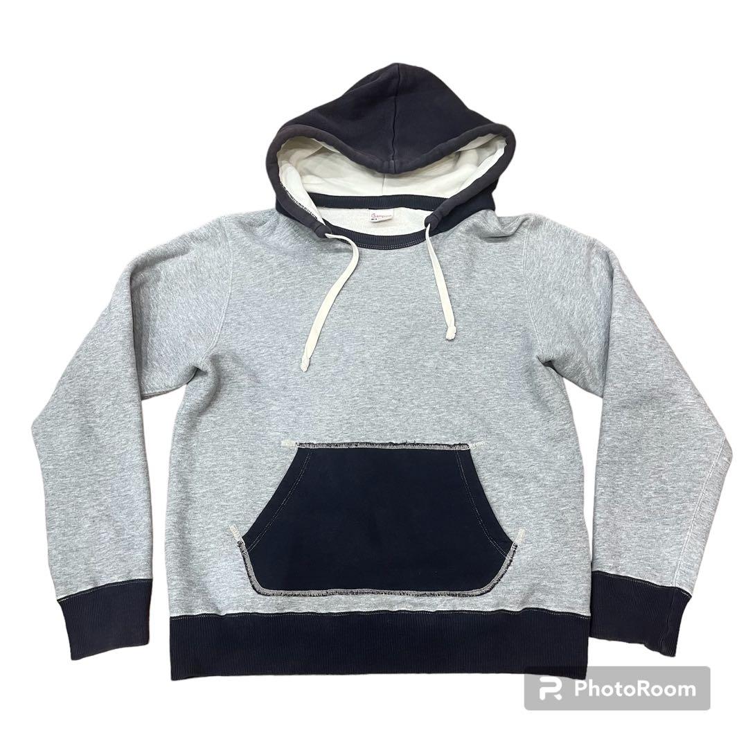 チャンピオン 後付けパーカー・ランタグ 復刻 レプリカ ツートーン