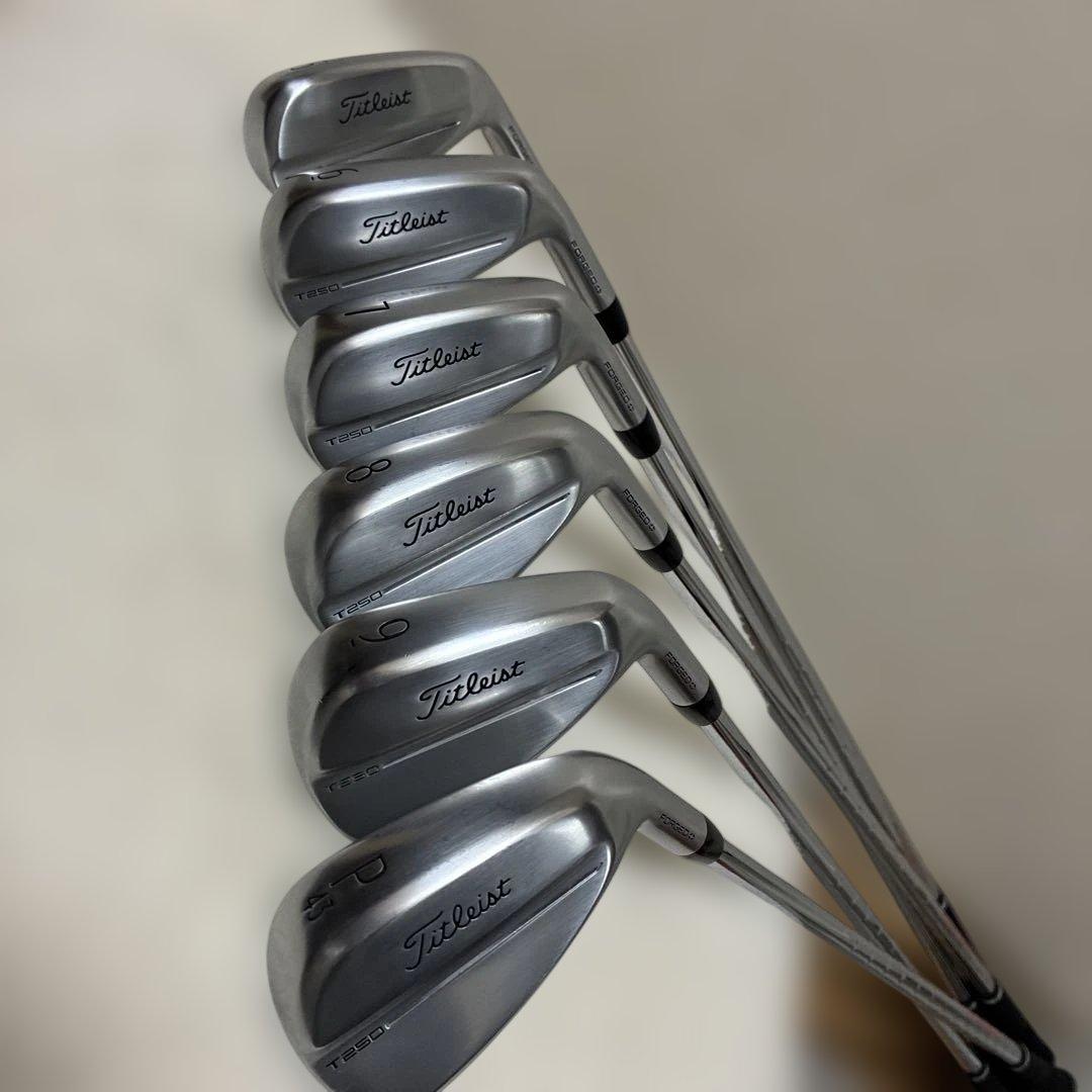 超美品‼️タイトリストアイアンT250 5〜 P 6本セット　モダース105S