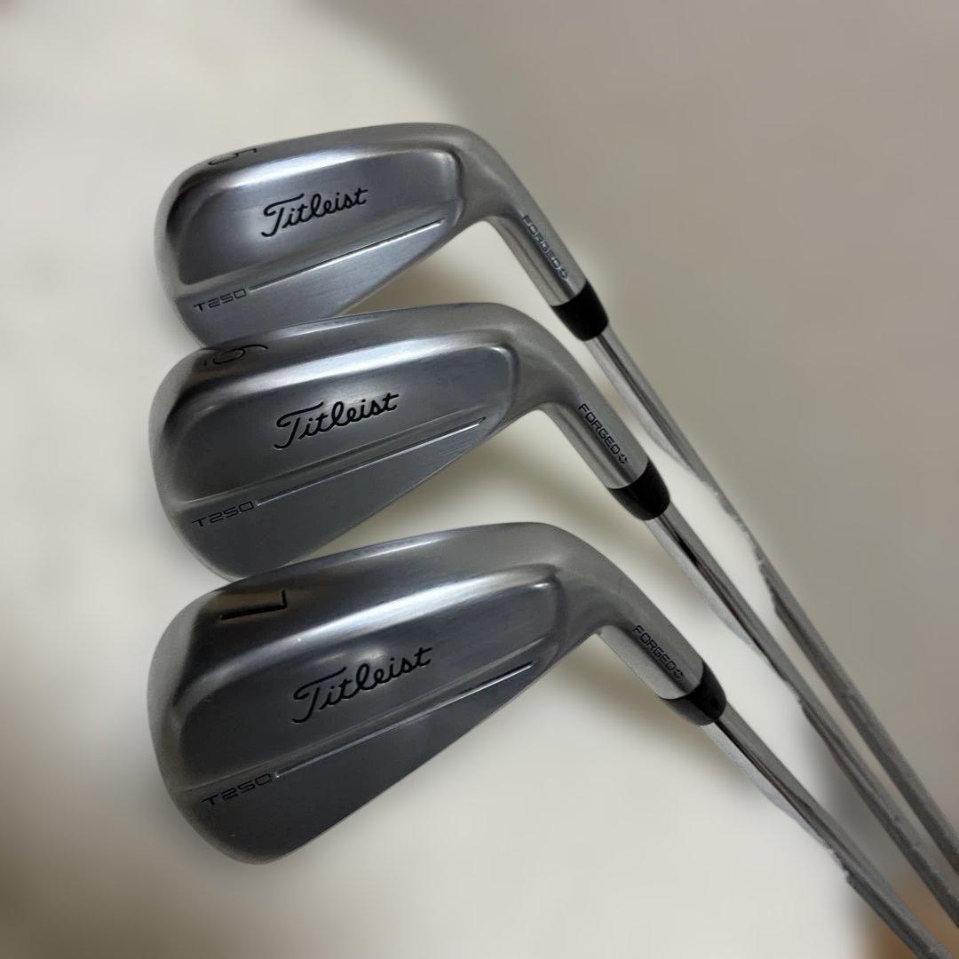 超美品‼️タイトリストアイアンT250 5〜 P 6本セット　モダース105S