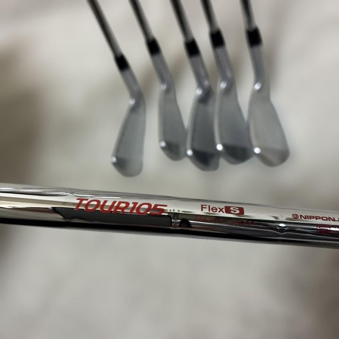 超美品‼️タイトリストアイアンT250 5〜 P 6本セット　モダース105S