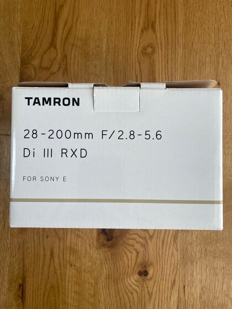 TAMRON 28-200mm F/2.8-5.6 Di III RXDソニーE