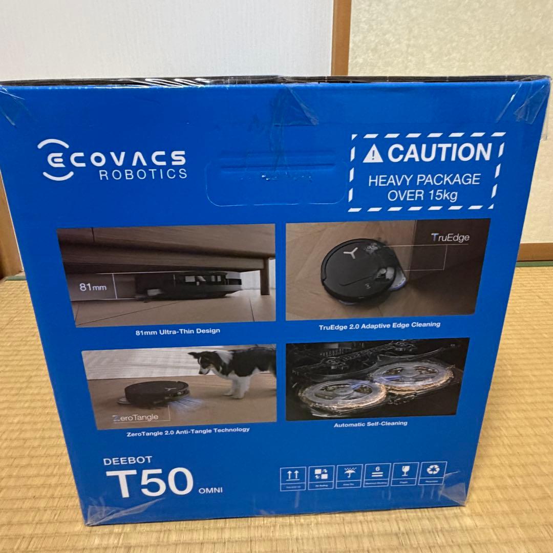 ECOVACS DEEBOT T50 OMNI ロボット掃除機