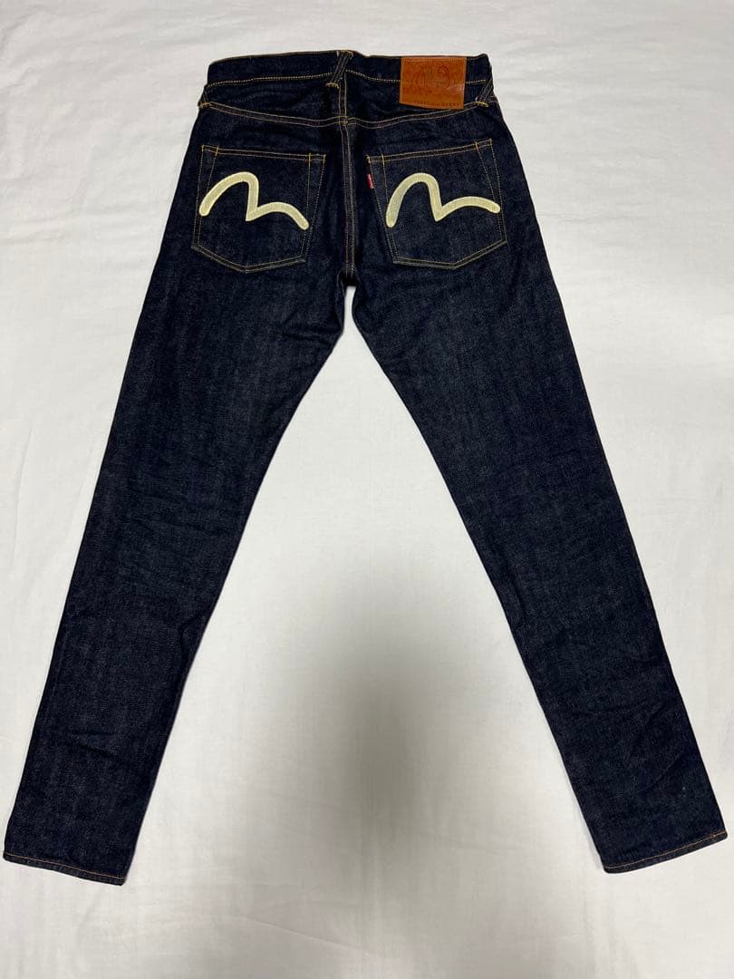 EVISU No.2 2000T 31×32 赤耳 白カモメ ワンウォッシュ - メルカリ