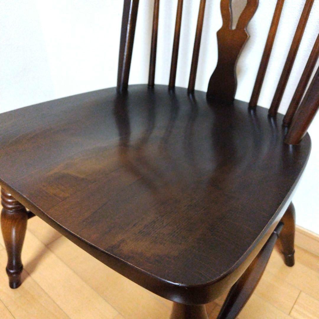 nao.12345◯飛騨産業 ダイニングチェア【キツツキマーク】