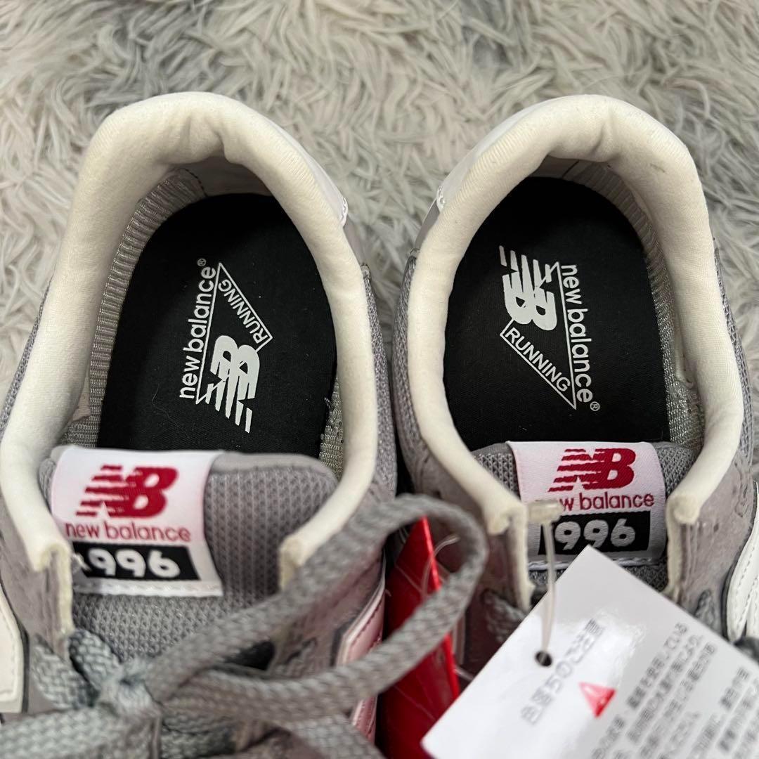 未使用品　New Balance 996 グレー スニーカー 24.5cm
