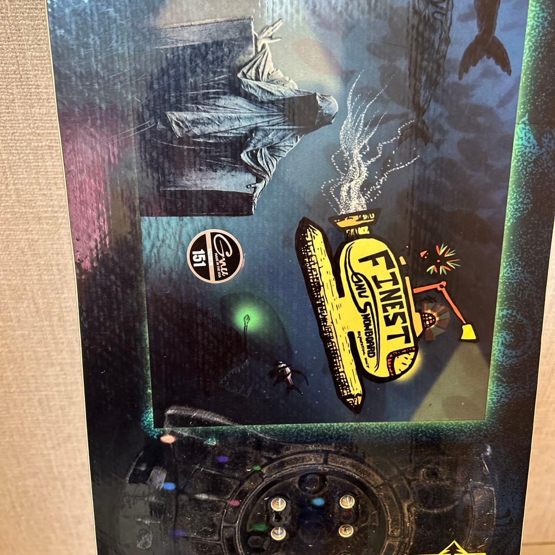 GNU スノーボード 151センチ