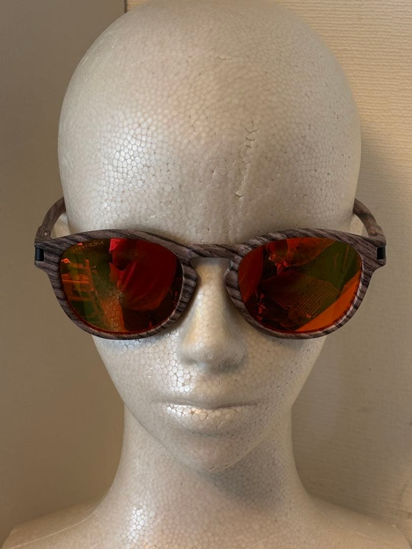 OAKLEY/サングラス/ウッド/ラッチ/ミラー/オークリー/プリズム/ルビー