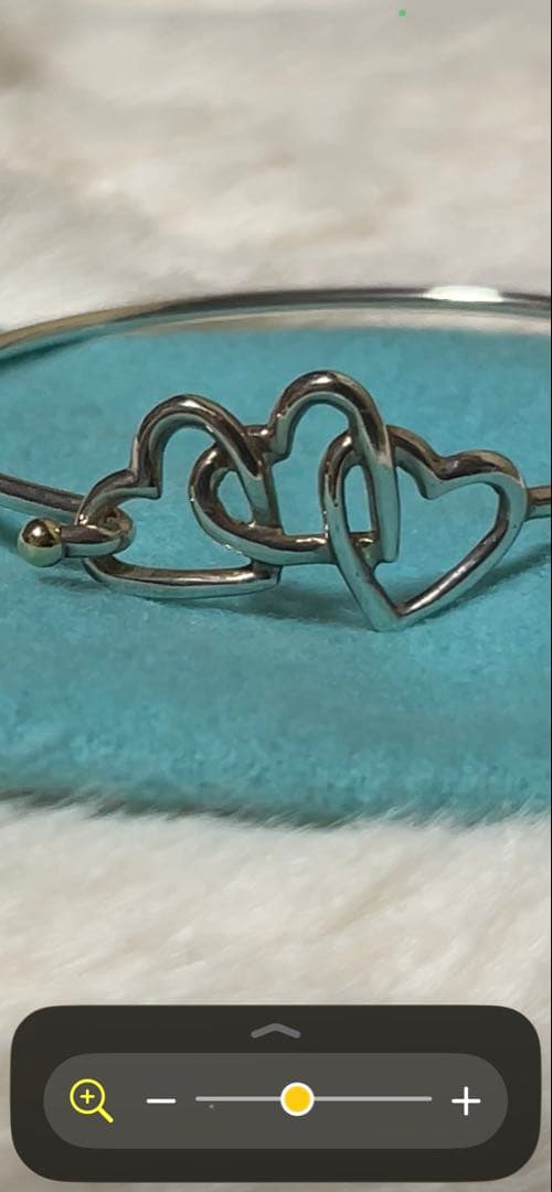 ティファニーハートブレスレット