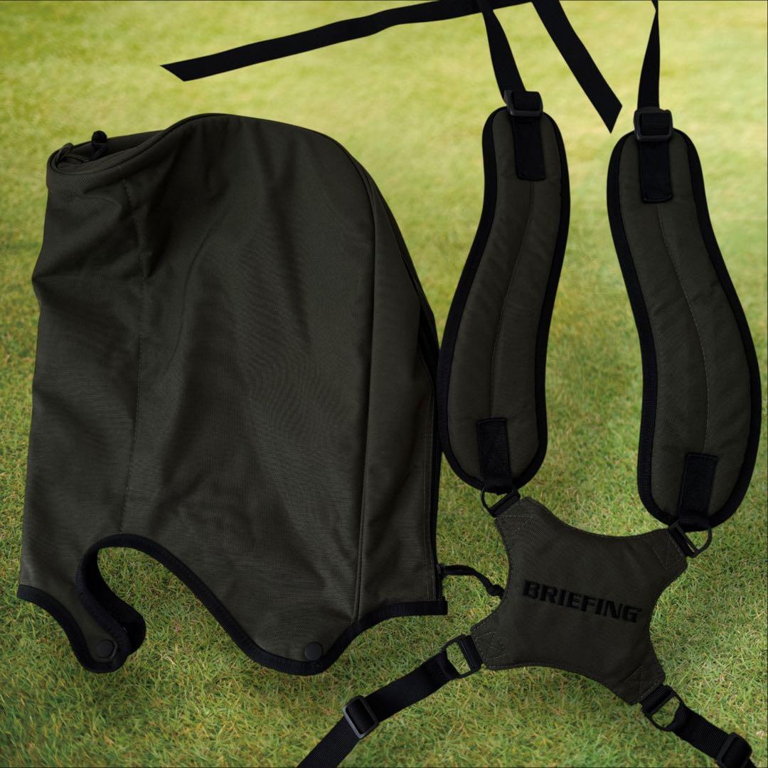 おまけ有り　ブリーフィング　キャディ バッグ　ショルダー式　スタンド式　CR-4