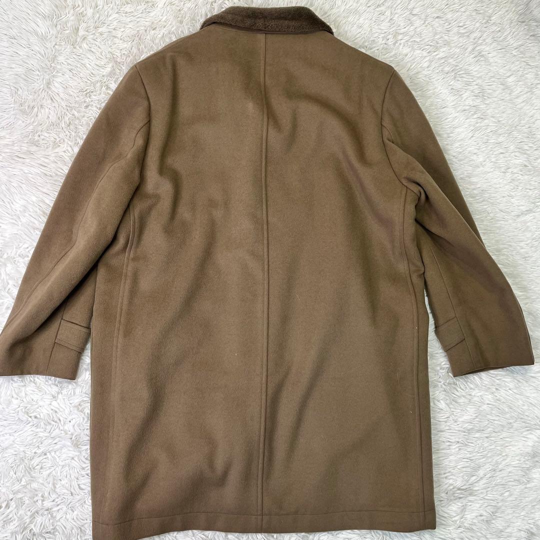 ✨希少✨Lサイズ相当バーバリー ラムウール100% ボアギャングコート コート