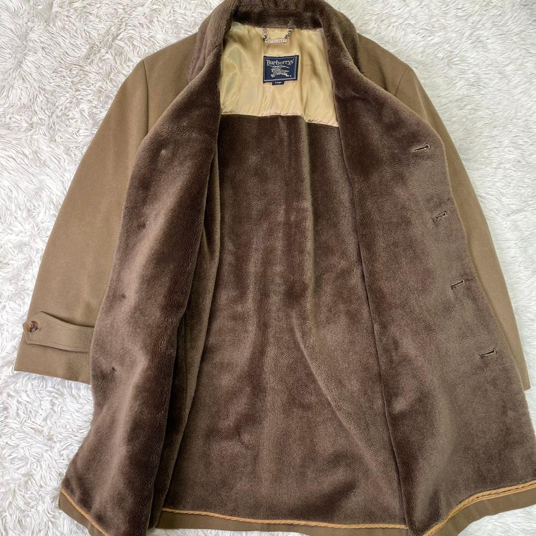 ✨希少✨Lサイズ相当バーバリー ラムウール100% ボアギャングコート コート