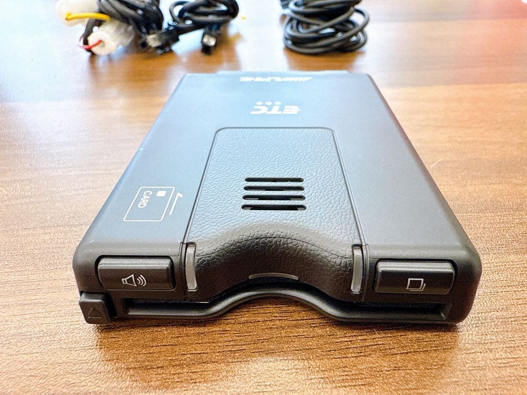 ALPINEアルパインHCE-B063ナビ連動ETC車載器