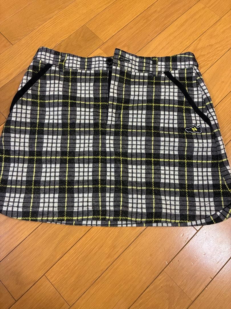 レディースゴルフウェア上下帽子セットニットスカートニットバイザー