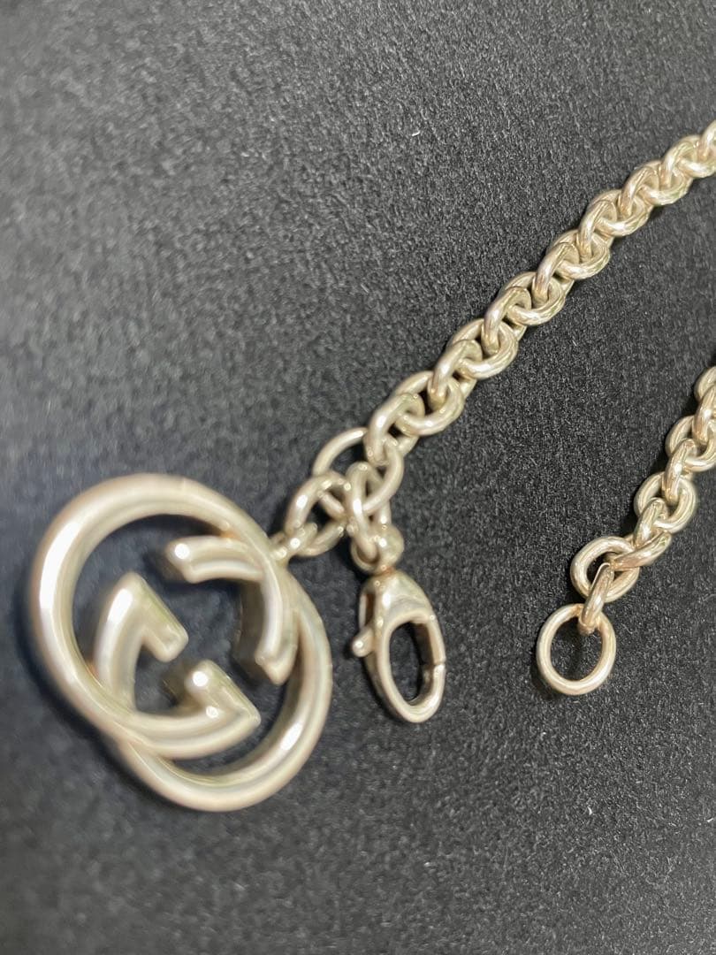 【未使用】GUCCI インターロッキング　ブレスレット箱あり