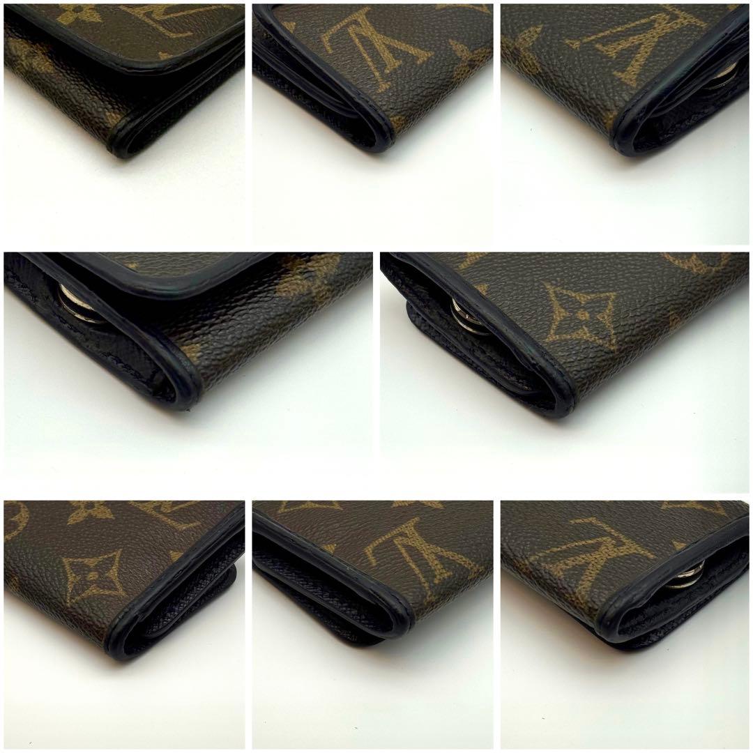 【超極美品】 ルイヴィトン モノグラム マカサー ミュルティクレ4 キーケース