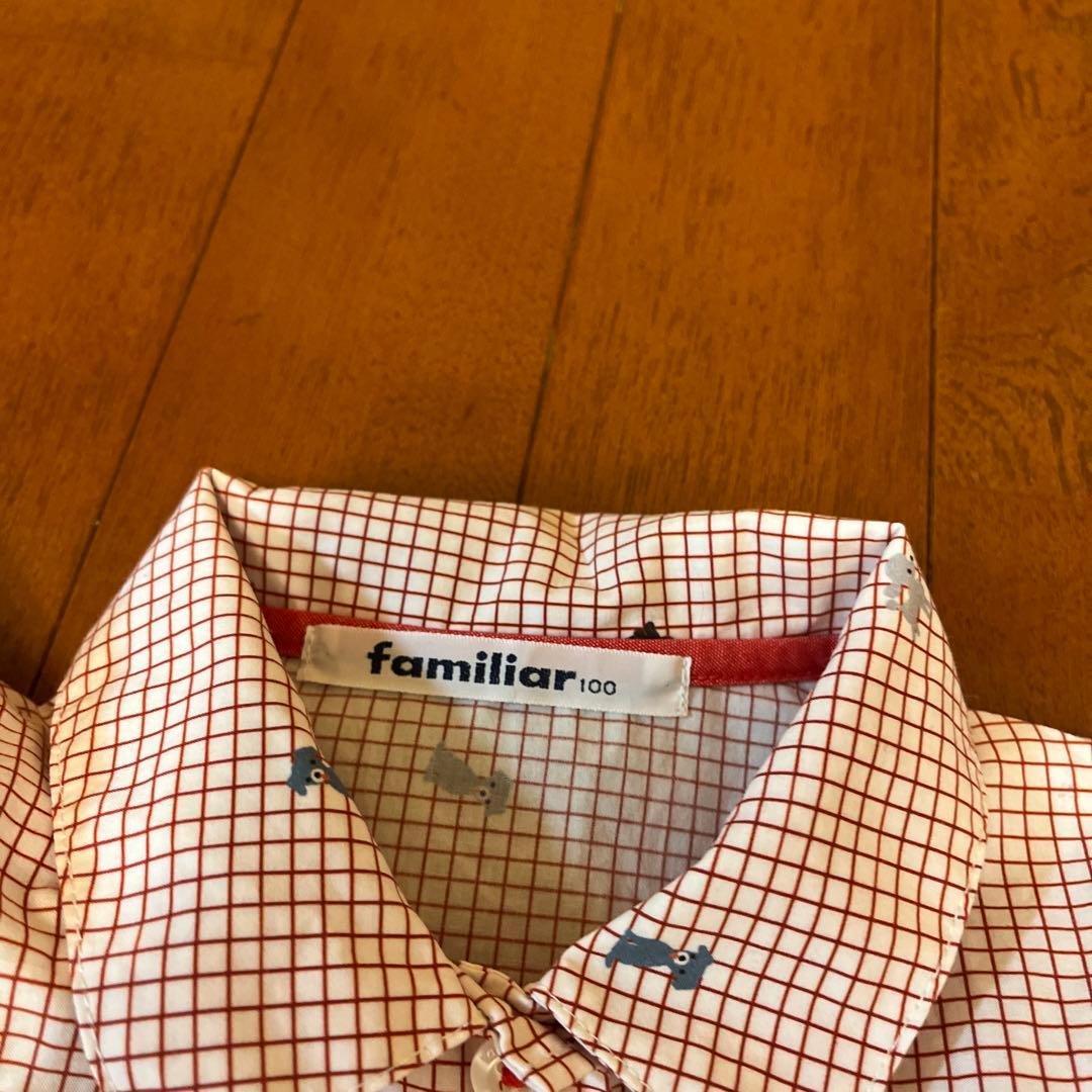 【完売品】ファミリア　半袖ワンピース　100cm