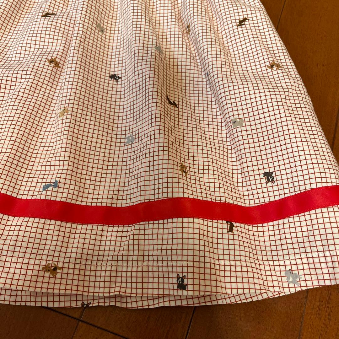 【完売品】ファミリア　半袖ワンピース　100cm