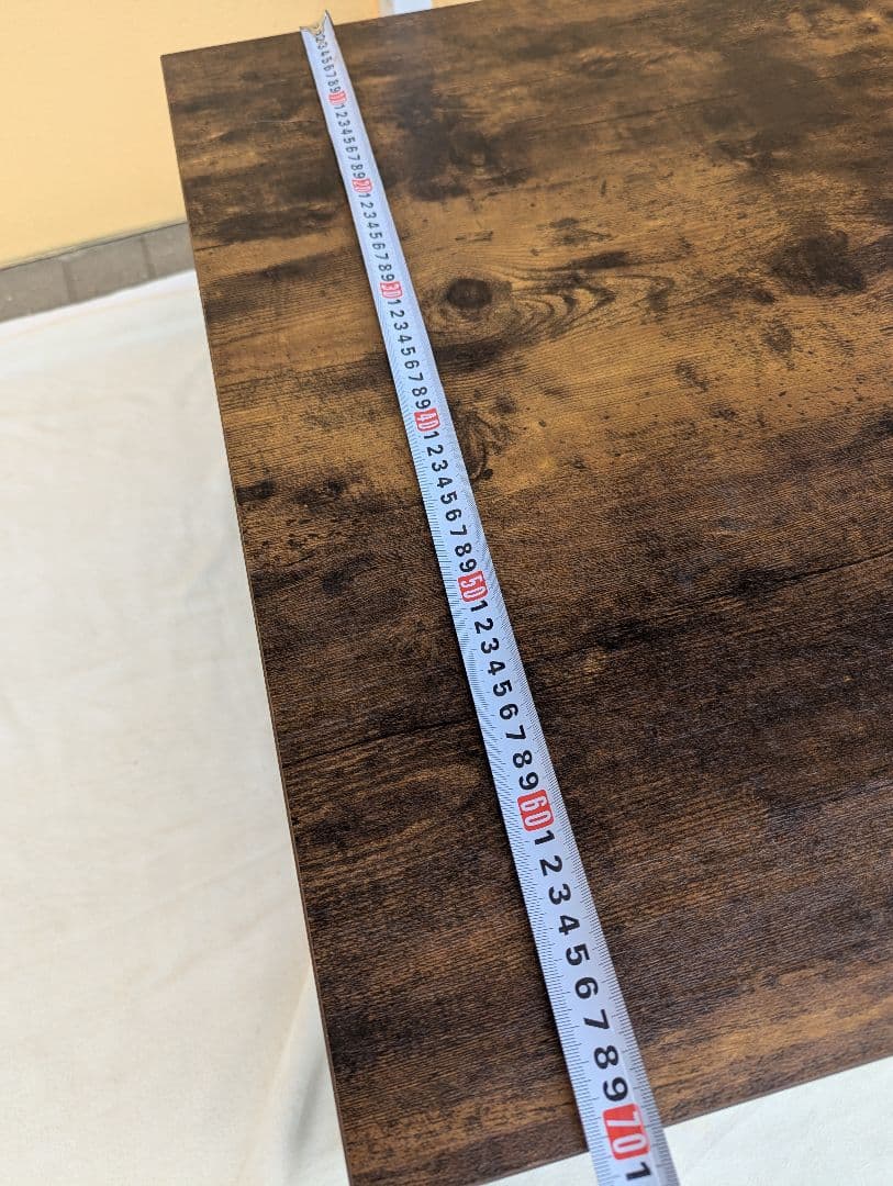 ヴィンテージ風　木目調のこたつにもなるローテーブル