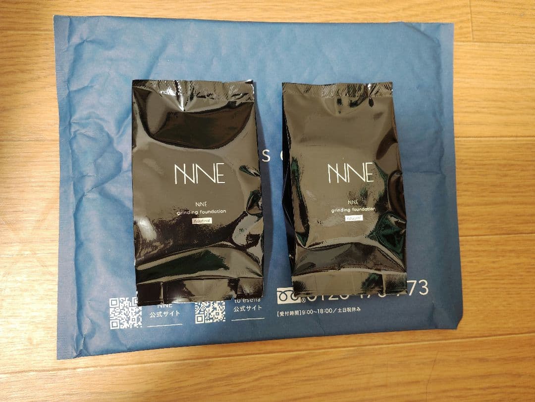 NNE グラインディングファンデーション クッションファンデーション2つセット