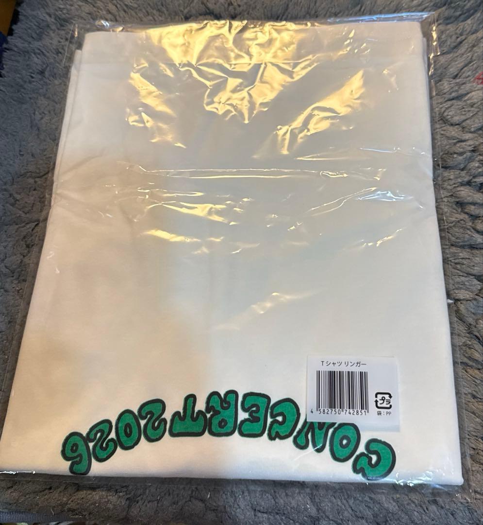 TravisJapan Tシャツ　リンガー&TJブローチ