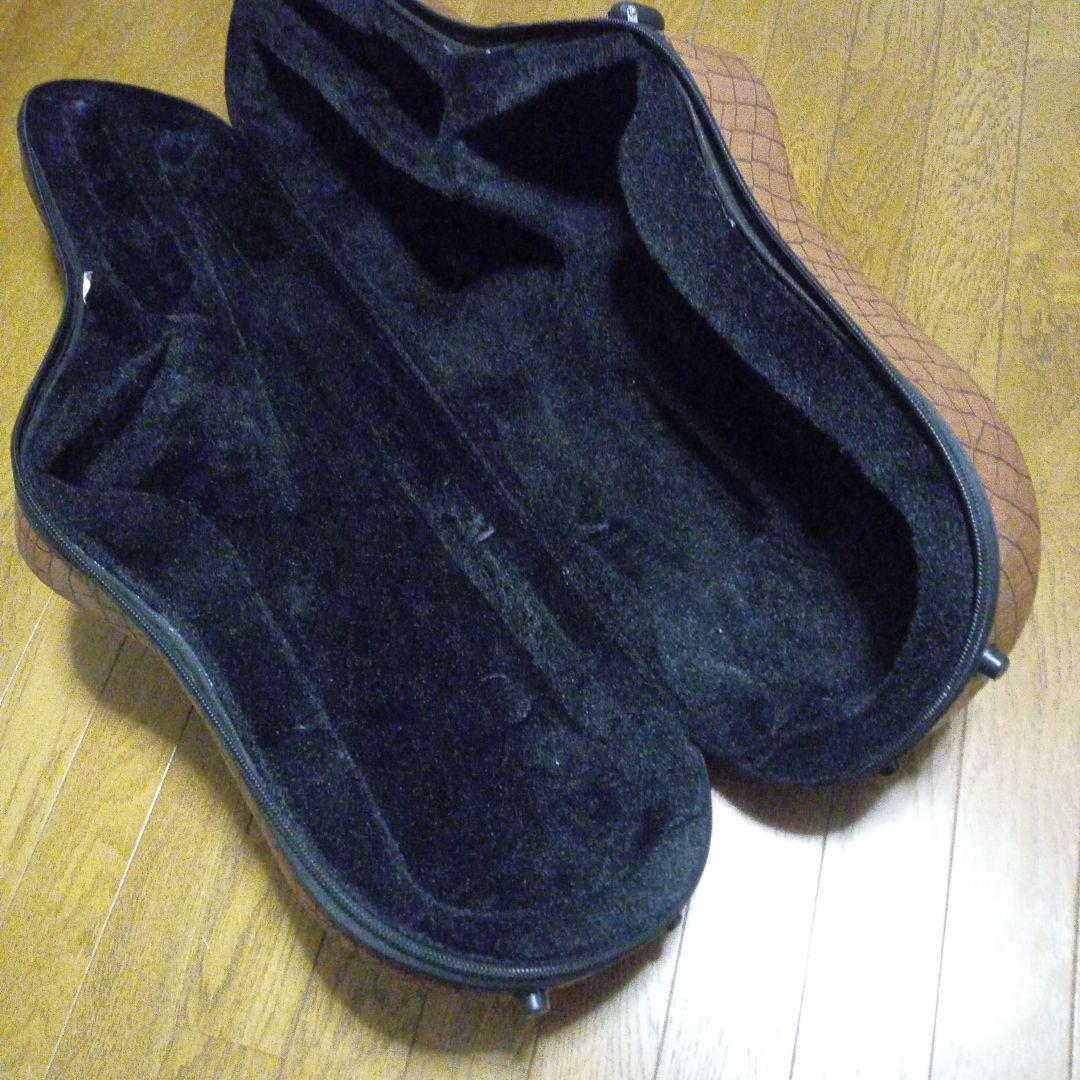 テナーサックスケース (クロコダイルパターン) ブラウン