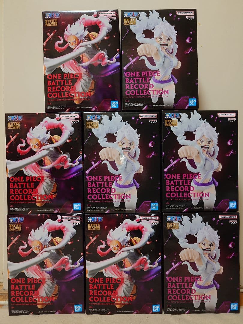 396.ワンピース ニカルフィ ニカボニー 最新プライズ 8体セット