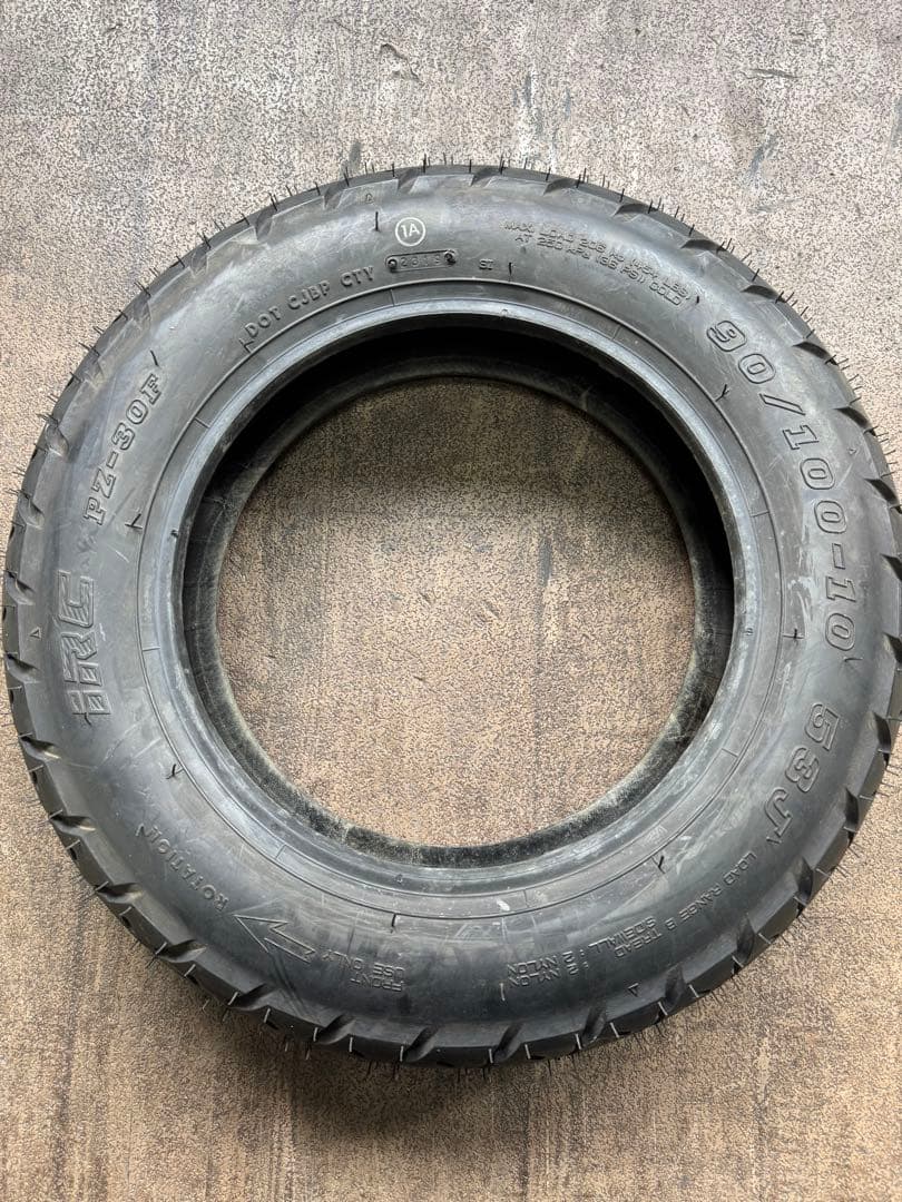 ジャイロX (TD01)新品前後タイヤセット