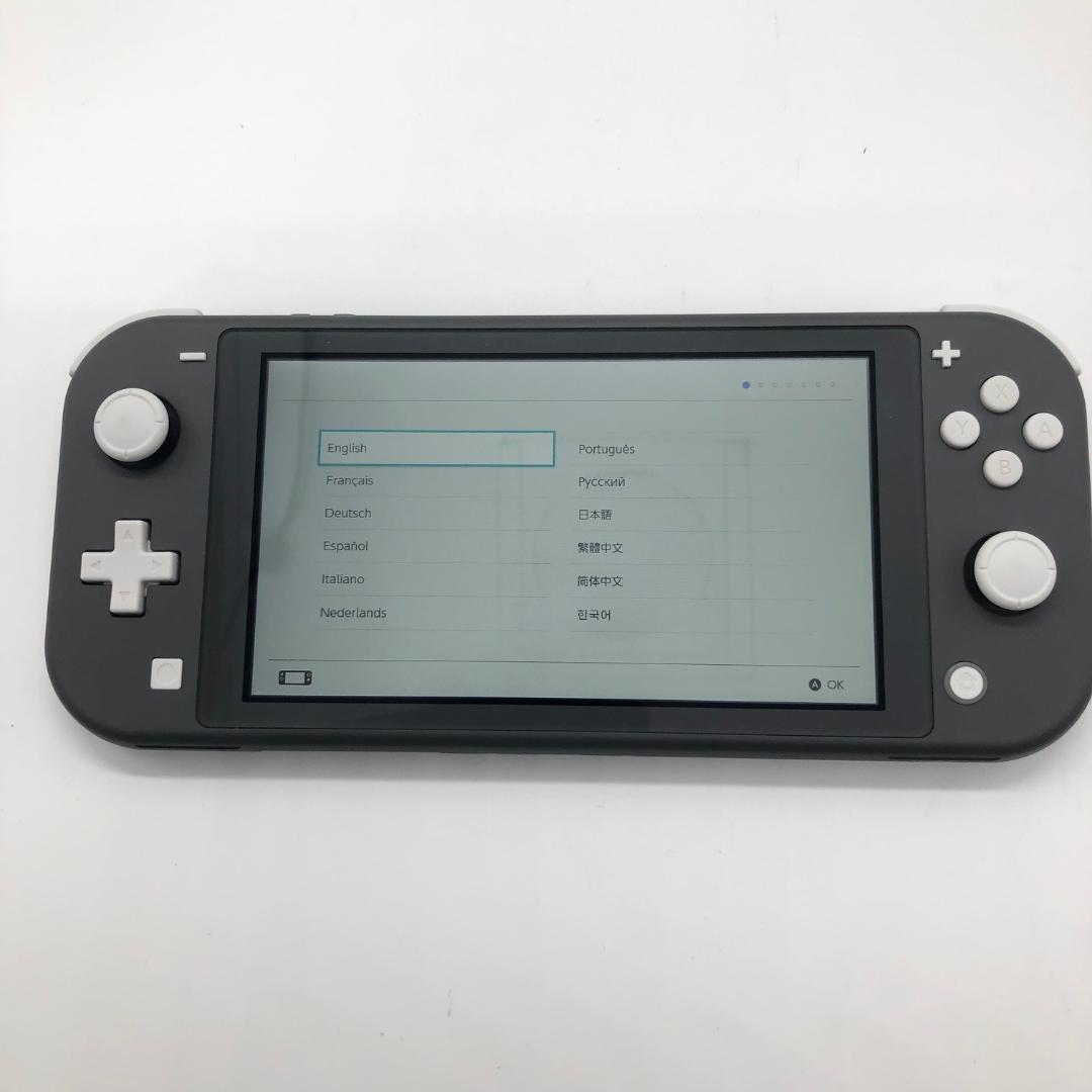 美品 Nintendo Switch Lite スイッチライト 本体 グレー