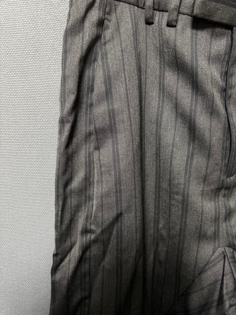 Ch. chapter ストライプ クロップド ボンテージ トラウザー