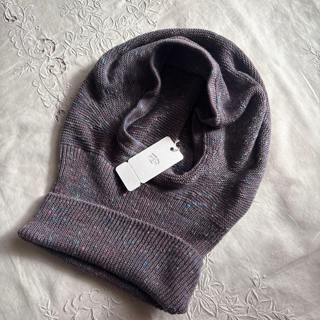 【新品タグ付】tamaki niime 今季　ゆきんこ　プラムmix系