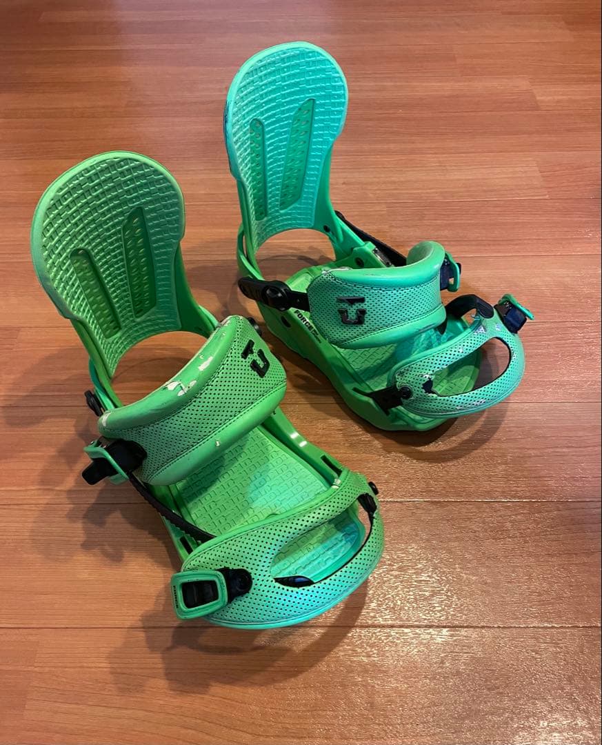 ユニオン スノーボード ビンディング グリーン