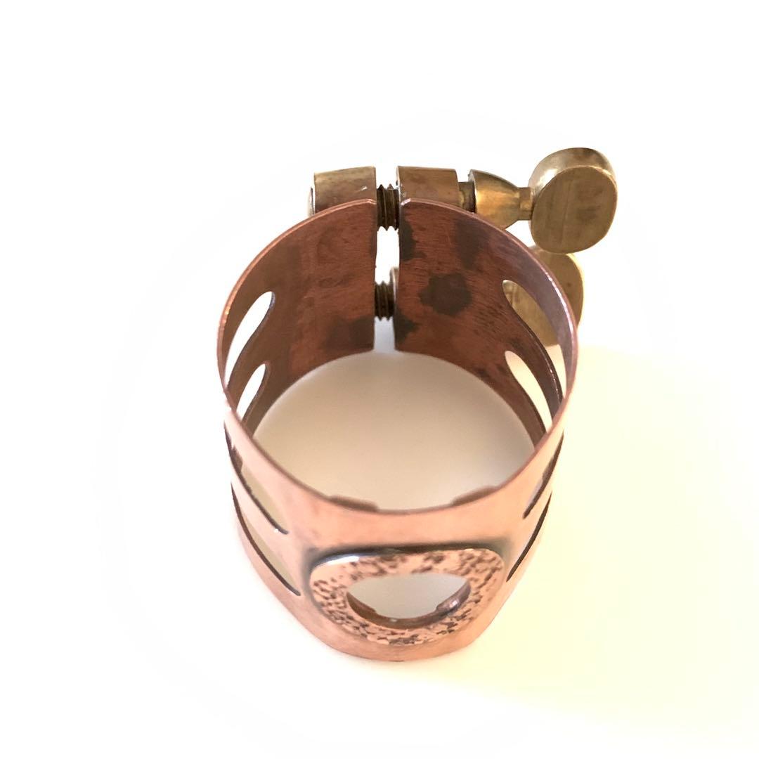 wood stone MEYERラバー用 アルトサックス リガチャー