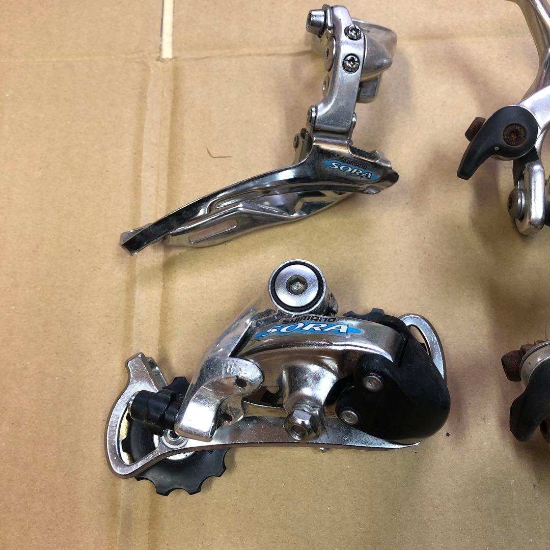 SHIMANO SORA コンポーネントセット - メルカリ