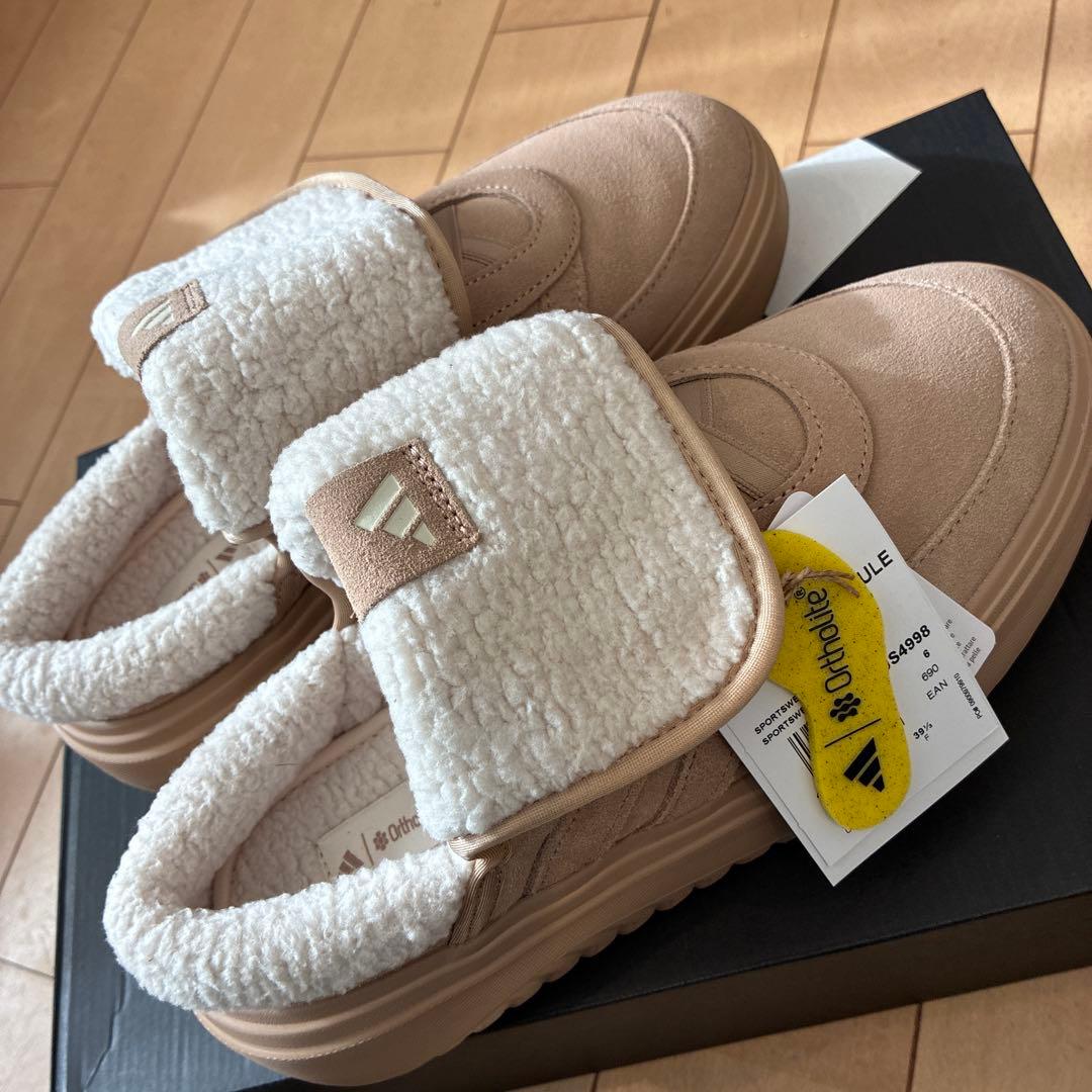 adidas Grand Court Mule 24.5 新品 韓国限定