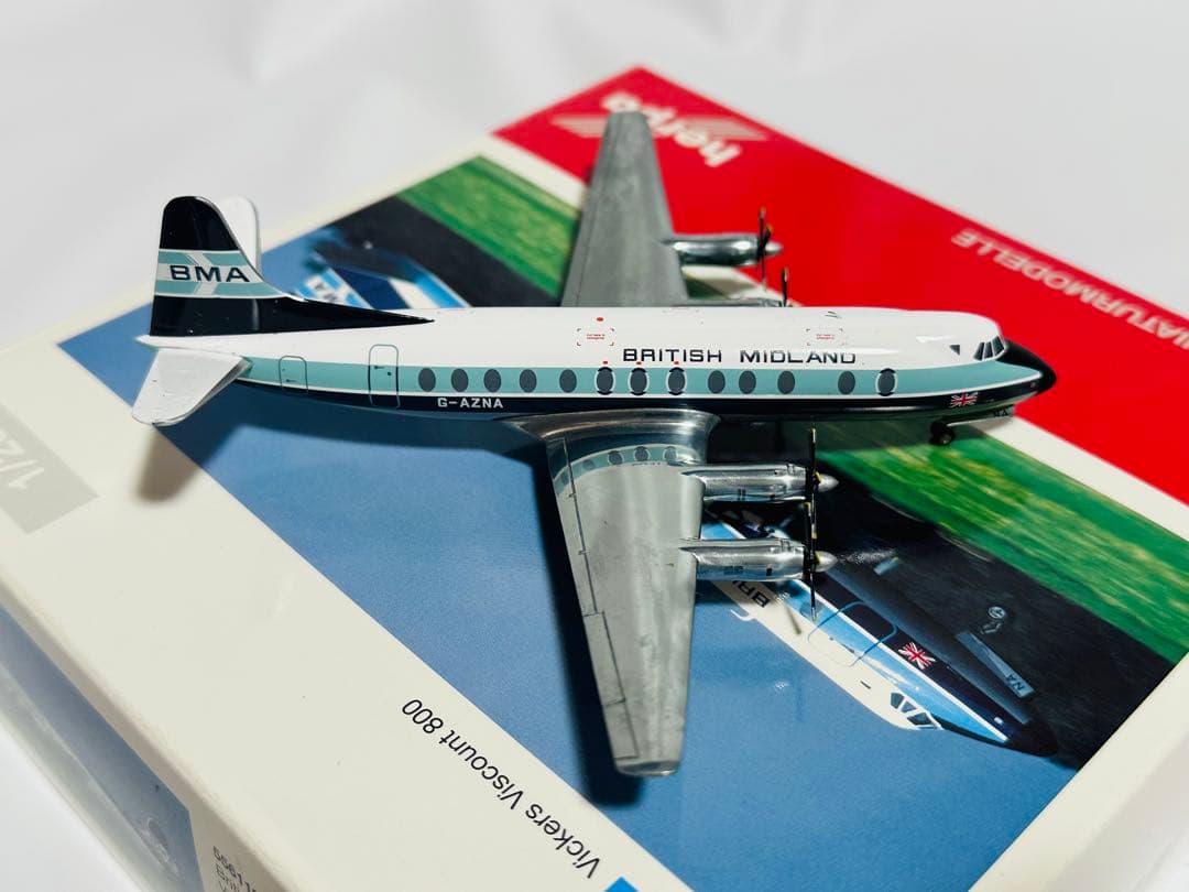 航空機・ヘリコプター Herpa 1/200 Vickers Viscount 800